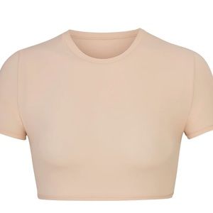 skims brand new crop top